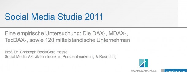 Pulsmesser über Social-Media-Aktivitäten der DAX-Konzerne