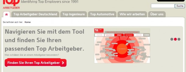Top-Arbeitgeber Deutschlands 2012