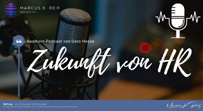 Saatkorn-Podcast zur Zukunft von HR
