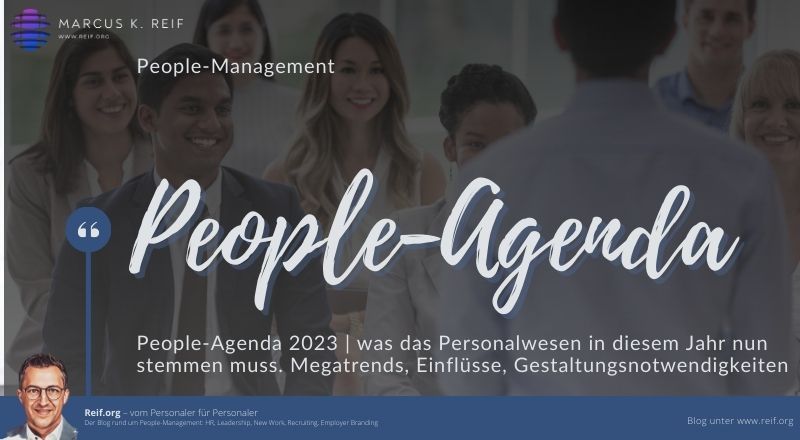 People-Agenda 2023 | was das Personalwesen nun stemmen muss