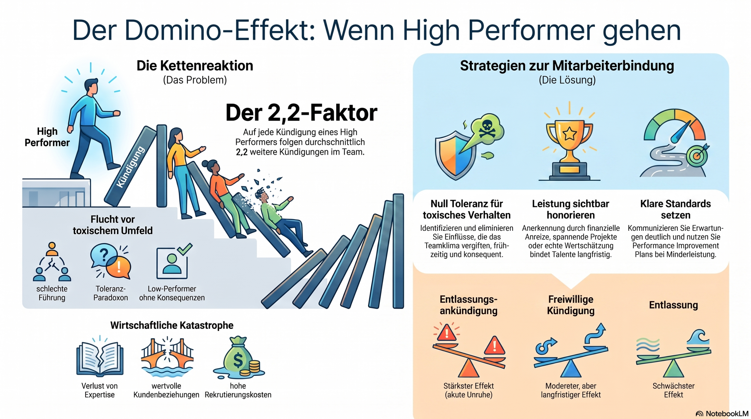 Das 2,2-Dilemma: Warum die Kündigung Ihres Top-Talents erst der Anfang ist (und Gehalt nicht die Lösung)